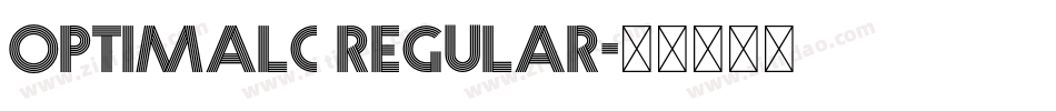 OptimalC Regular字体转换